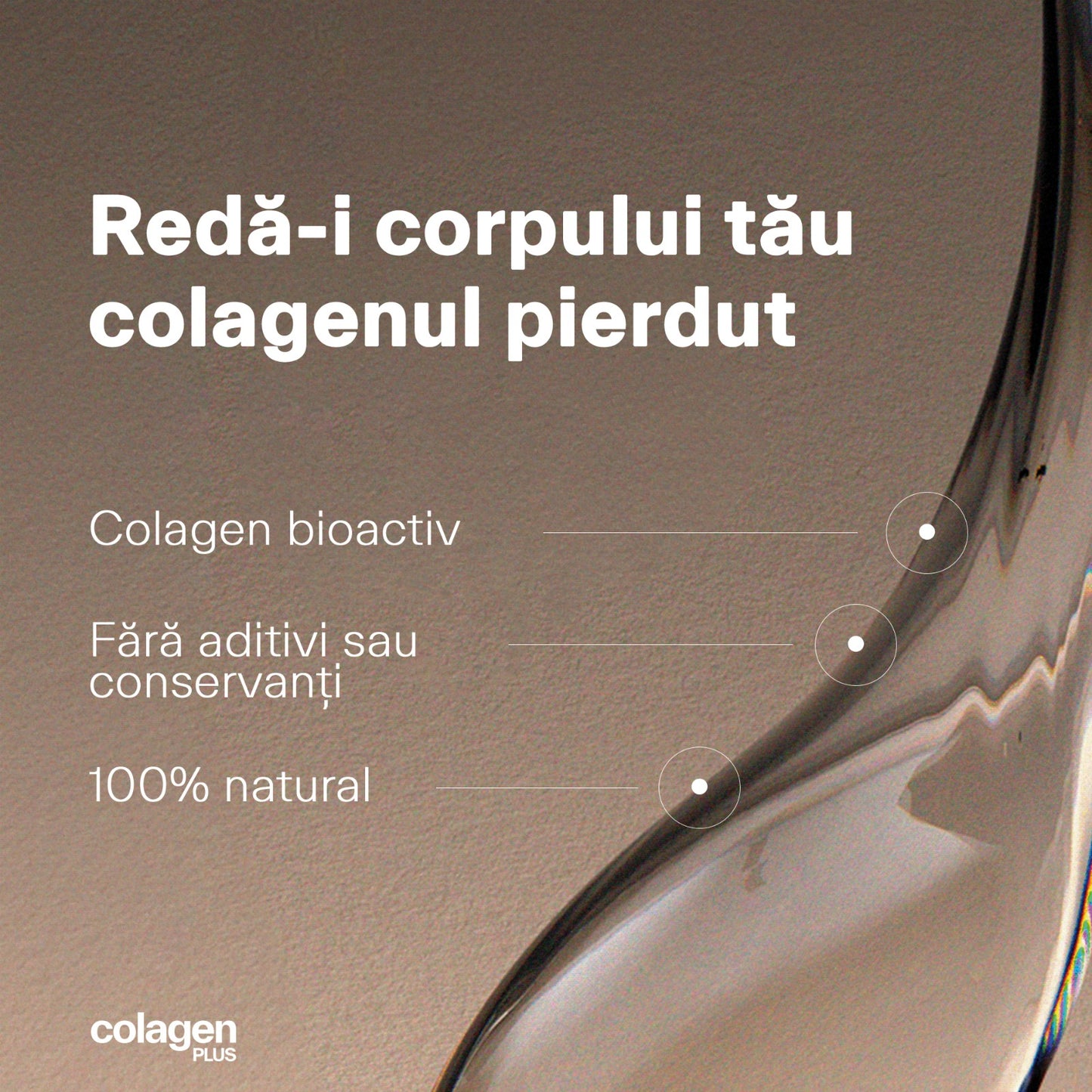 Colagen Bioactiv 100% Natural, 18.750mg, Fără Aditivi, Obținut din Supǎ de Oase Angus pentru Articulații & Ten · colagenPLUS colagenPLUS.