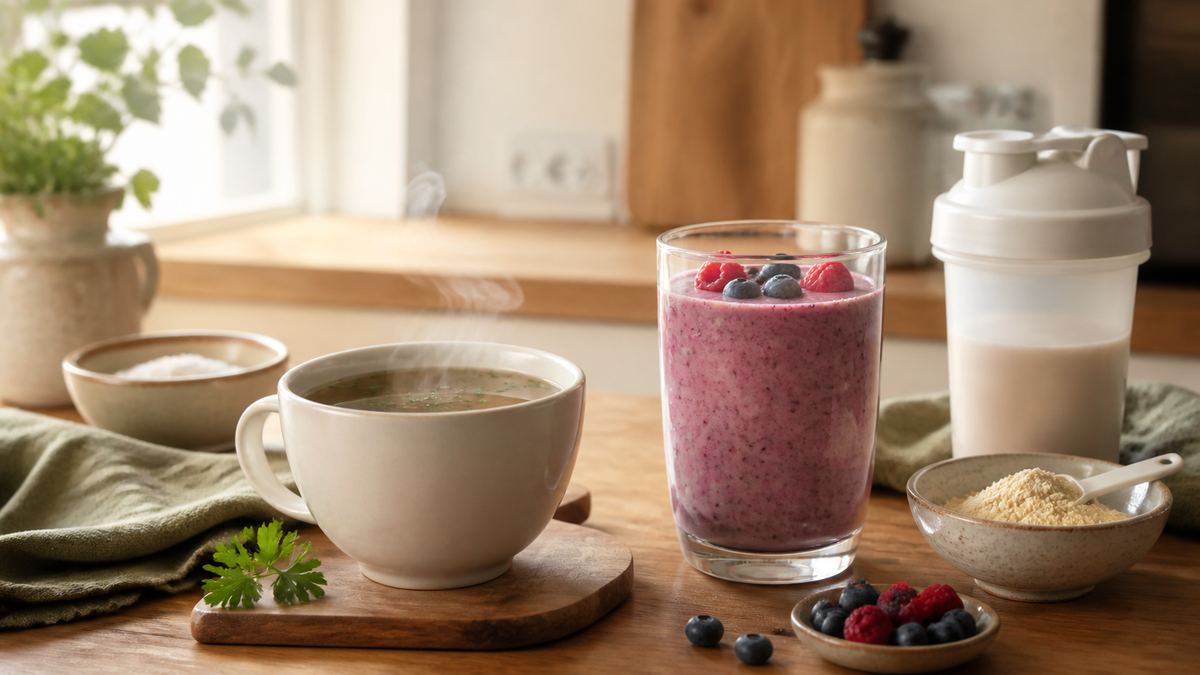 Colagen și proteina din zer: două lucruri diferite, nu concurente