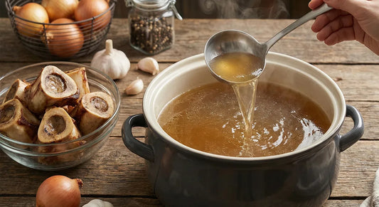 Supă de oase făcută în casă vs. ColagenPlus: Merită să fierbi oasele 24 de ore?