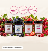 Cremă de fructe cu colagen · pachet Descoperă, 4 × 350 g
