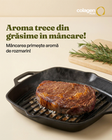 Steak la grătar gătit în untură de vită Angus cu rozmarin